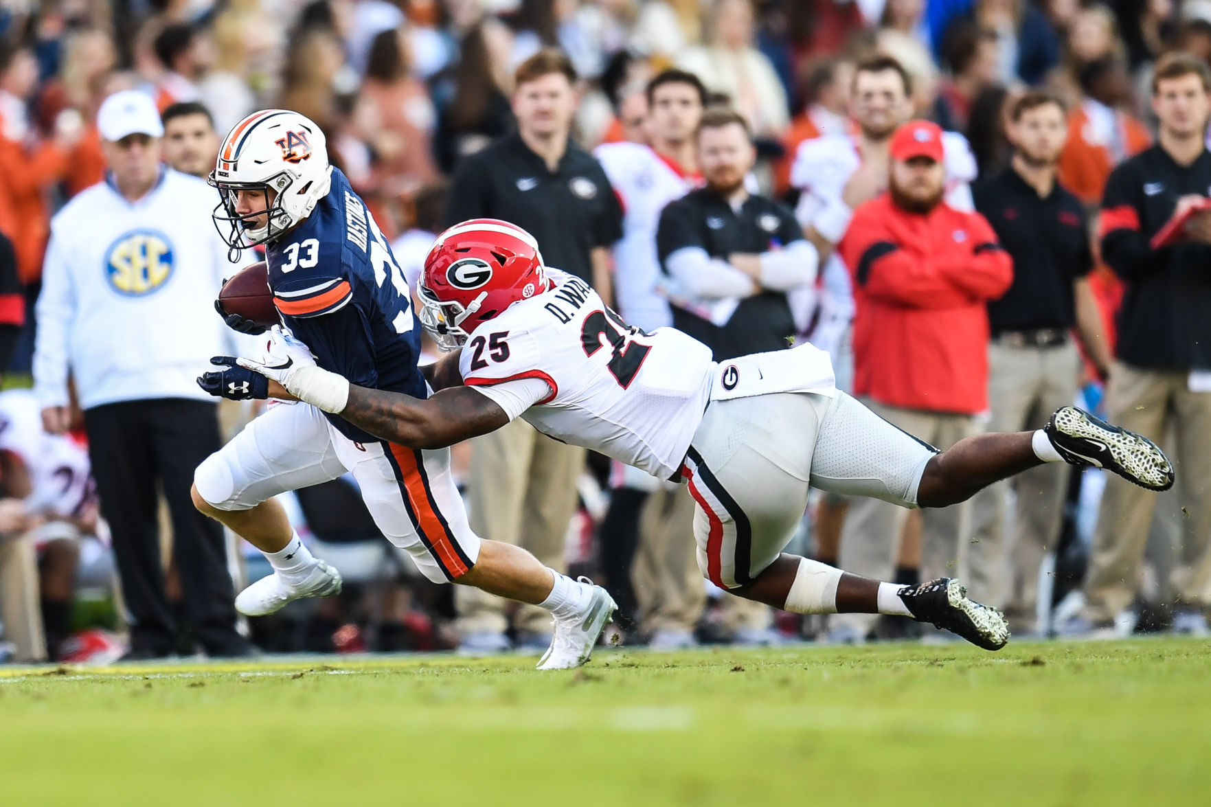 Georgia vs Auburn Football